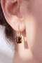 recto smoky quartz ピアス ル ボンボン/les bonbon