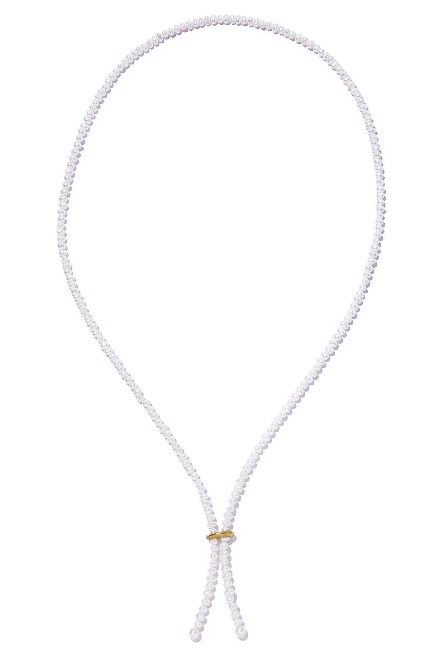 les bonbon｜arc pearl ロングネックレス
