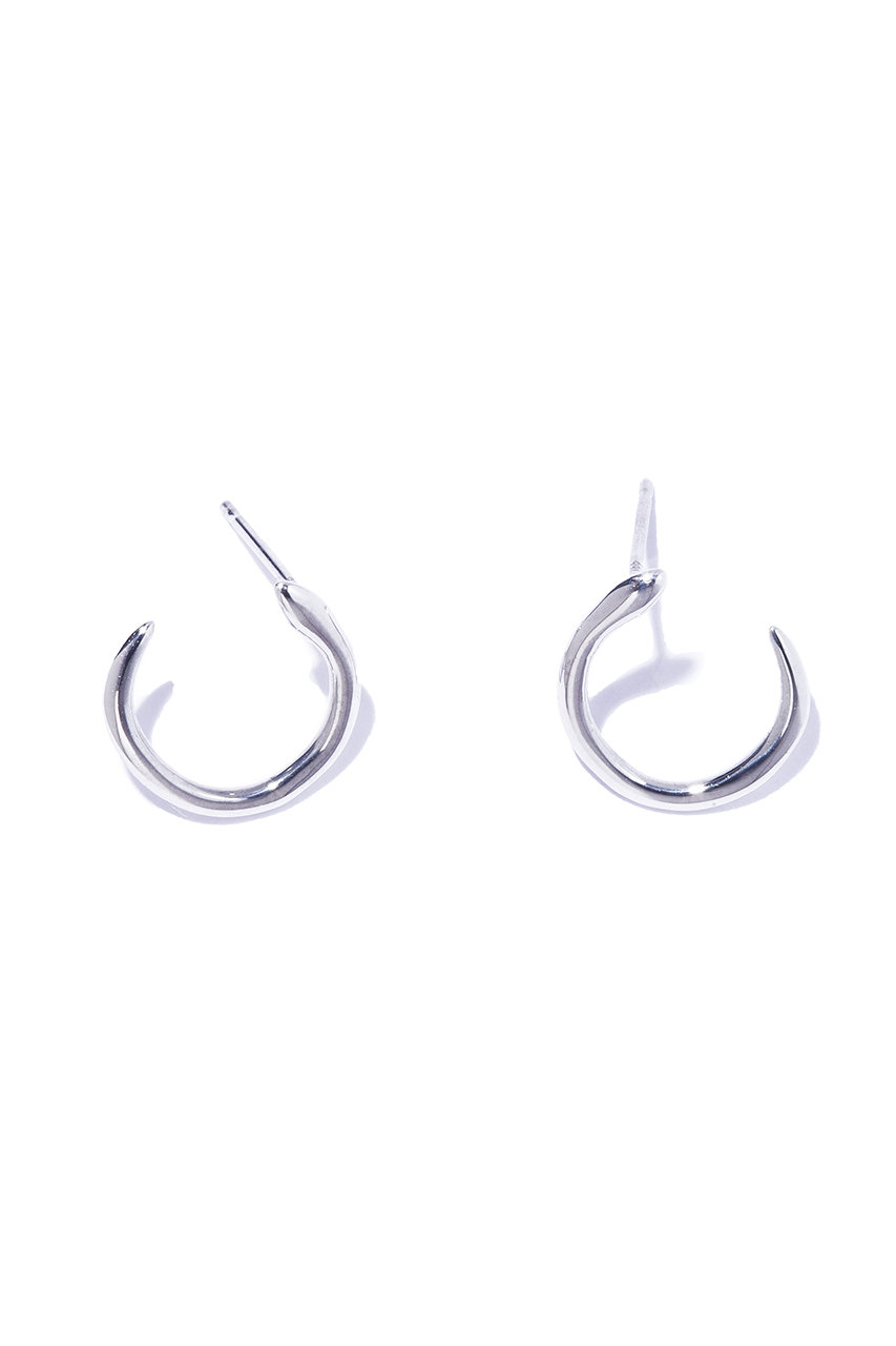 les bonbon serpent petite ピアス (シルバー, F) ル ボンボン ELLE SHOP