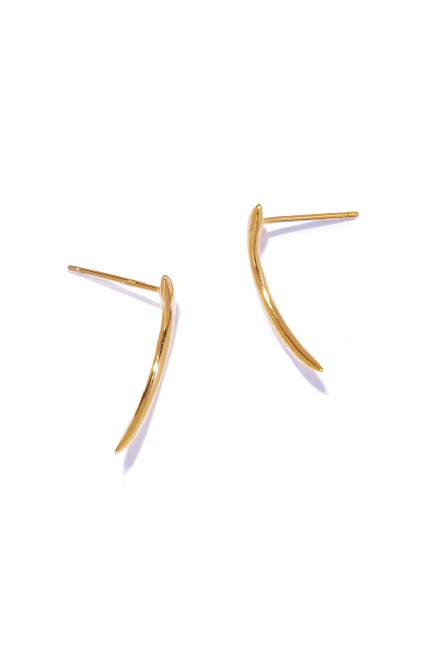 les bonbon arc ピアス (ゴールド, F) ル ボンボン ELLE SHOP