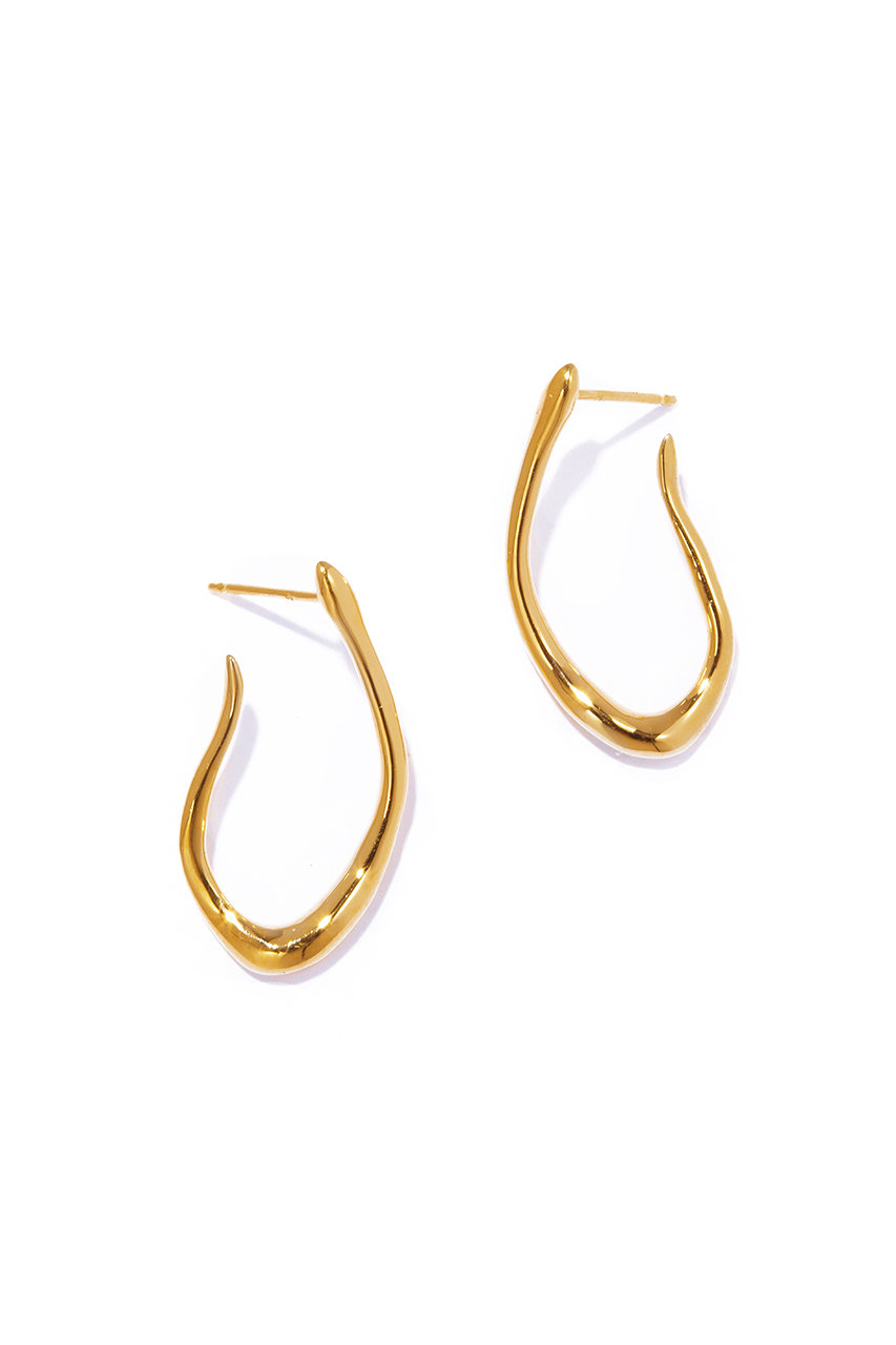 les bonbon serpent ピアス (ゴールド, F) ル ボンボン ELLE SHOP
