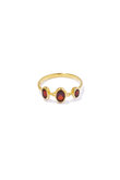 pilgrim リング (garnet)