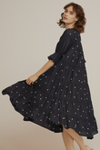【ELLESHOP別注】PARADIS フレンチノット刺繍ティアードワンピース