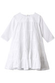 【KIDS】SOLIMAN ENFANT ティアードドレス ホワイト 140