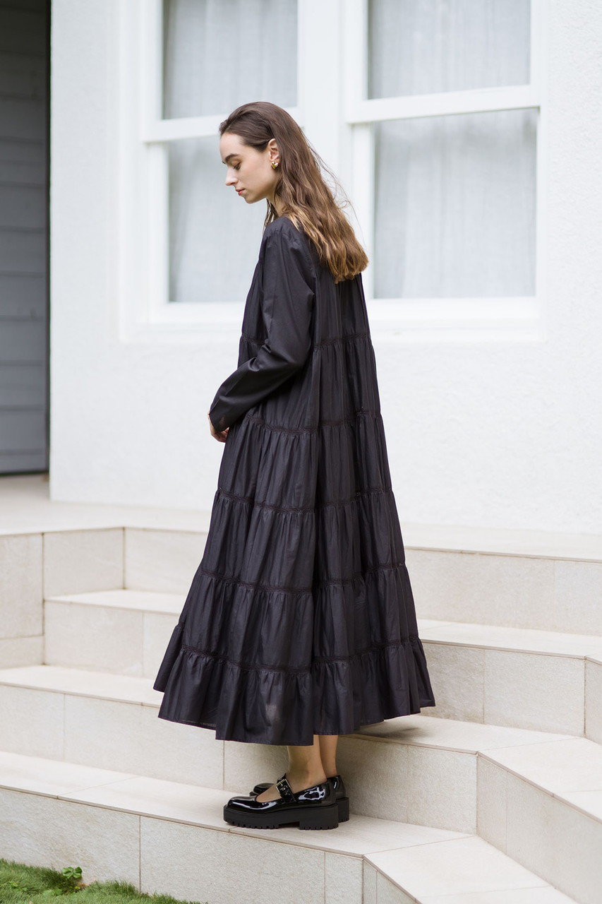 極美品 マーレット Merlette シャツティアードドレス MARTEL MARTEL｜Dresses｜Merlette(マーレット)｜Merlette NYC