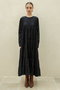 MAIDA COTTON LAWN ティアードマキシドレス マーレット/Merlette
