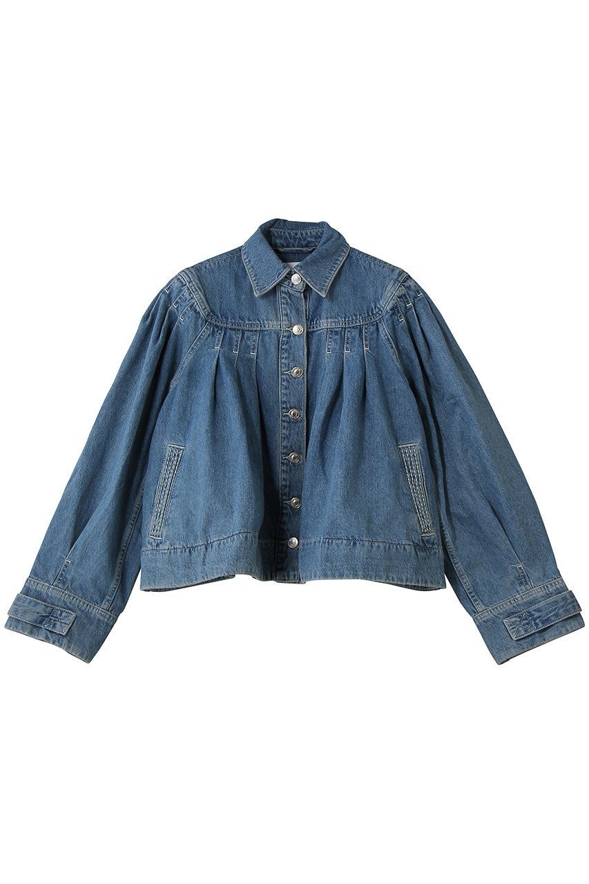 EASTON プリーツデニムジャケット