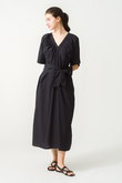 【日本別注】LANTE Vネックベルテッドドレス