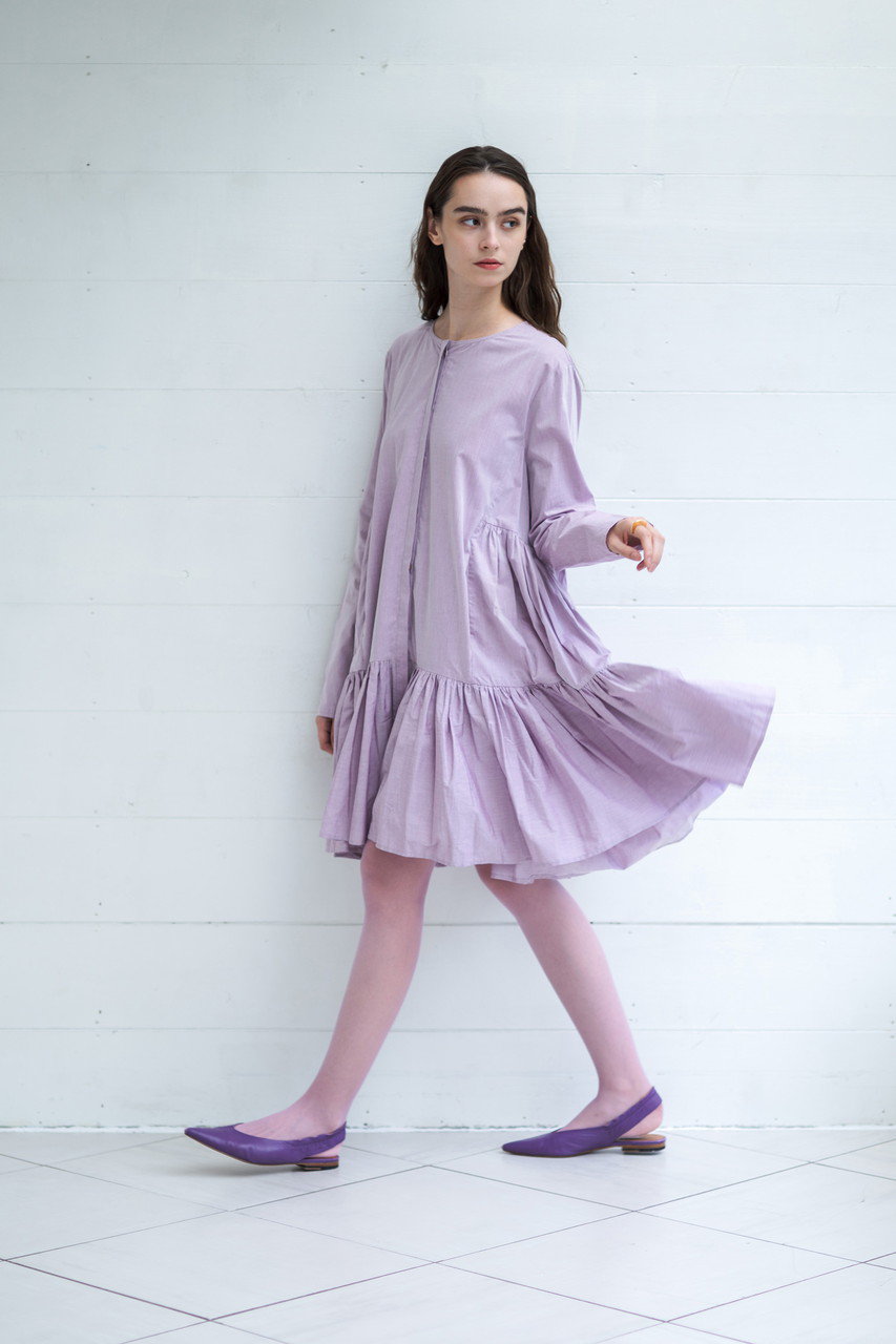 【完売品✨】マーレット MARTEL PLEATED ワンピース ピンタック 美品✨マーレット MARTEL PLEATED 23年 ピンタック ワンピース
