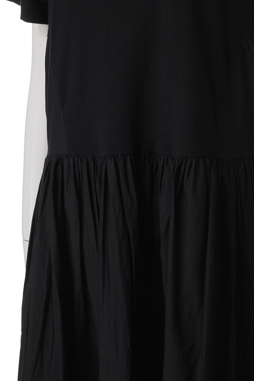 マーレットMerlette IRENE コットンジャージー ティアードTドレス黒 IRENE｜New Arrivals｜Merlette(マーレット)｜Merlette NYC