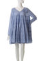 【日本別注】SOLIS CHAMBRAY EXCLUSIVE Vネックティアードドレス マーレット/Merlette