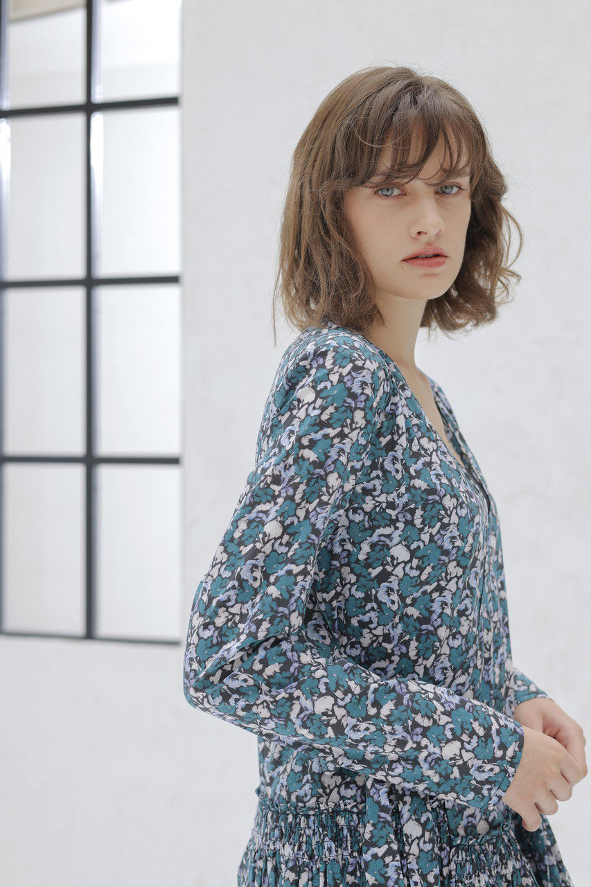 Merlette(マーレット)｜LILAS PRINT フラワープリント ロー