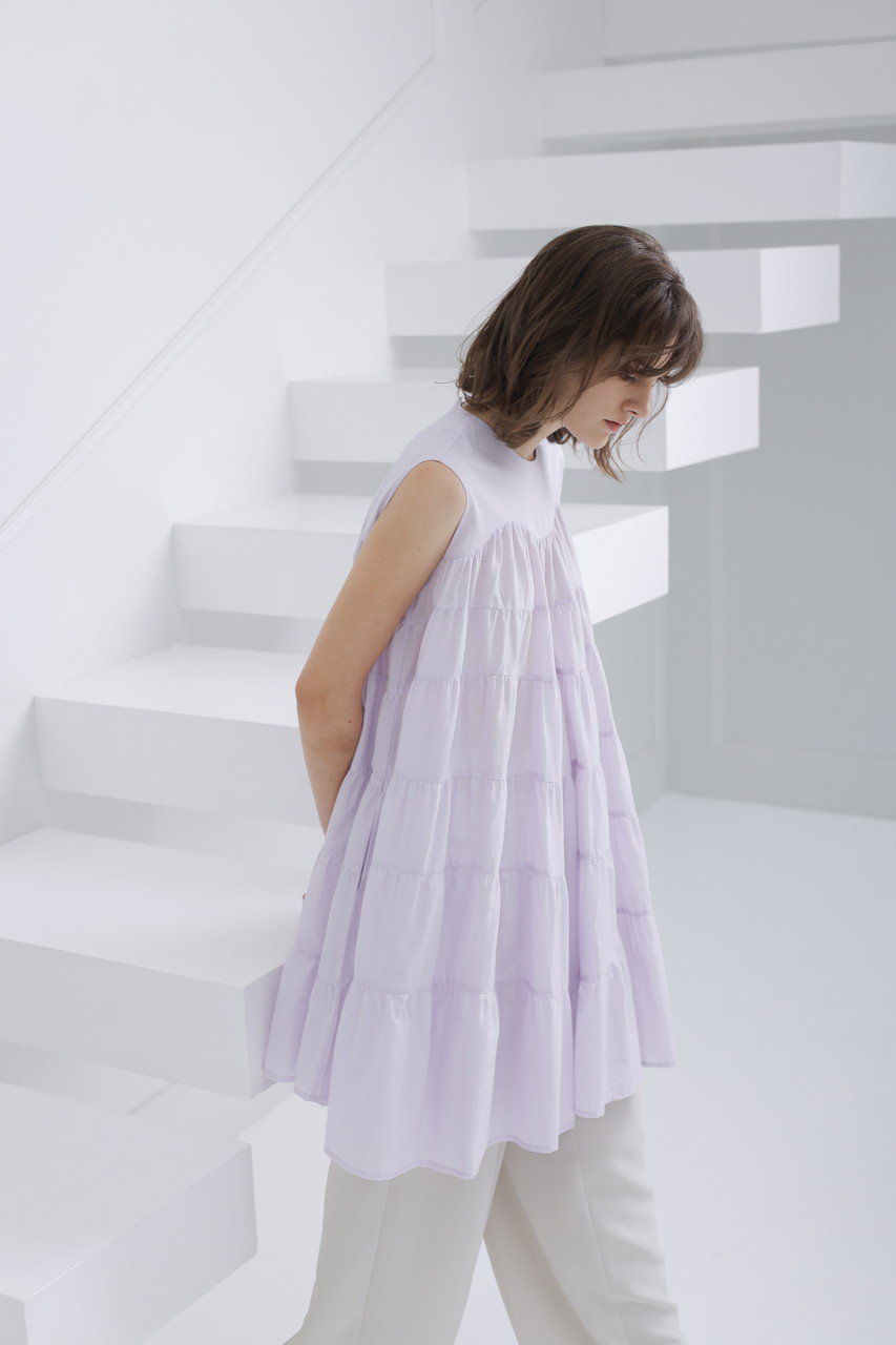 最終価格　merlette PARADIS ライトピンク　ティアードワンピース 最終価格 merlette PARADIS ライトピンク ティアードワンピース 最終