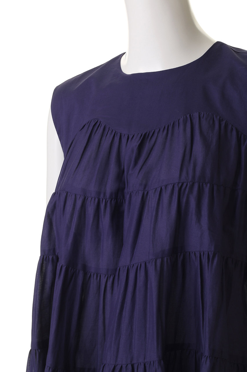 Merlette(マーレット)｜LANAI ノースリーブティアードミニドレス