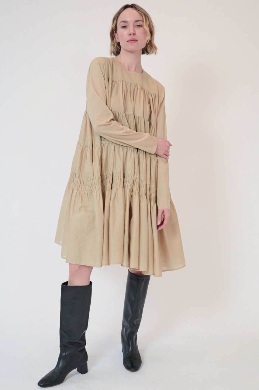 【Merlette】マーレット SOLIMAN DRESS ティアードワンピース 新作＜SOLIMAN MIDI＞販売開始 | Merlette NYC(マーレット)日本
