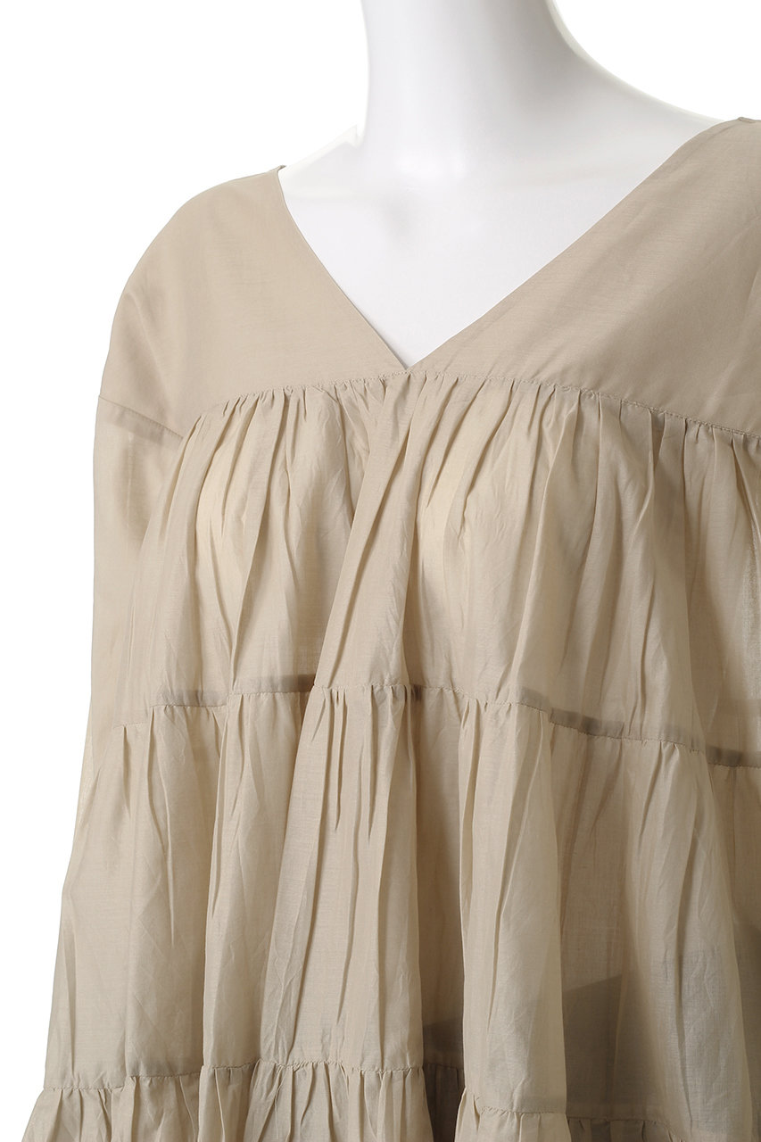 美品▲定価3.8万▲MERLETTE マーレット/SIDONIAティアードシャツ 美品△定価3.8万△MERLETTE マーレット/SIDONIAティアードシャツ