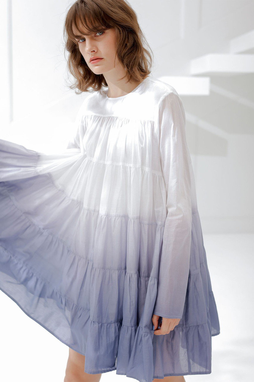 Merlette(マーレット)｜SOLIMAN OMBRE グラデーションティアードドレス