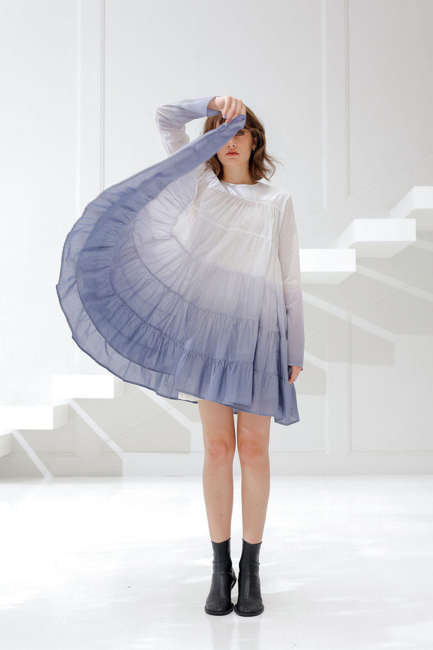 Merlette(マーレット)｜SOLIMAN OMBRE グラデーションティアードドレス