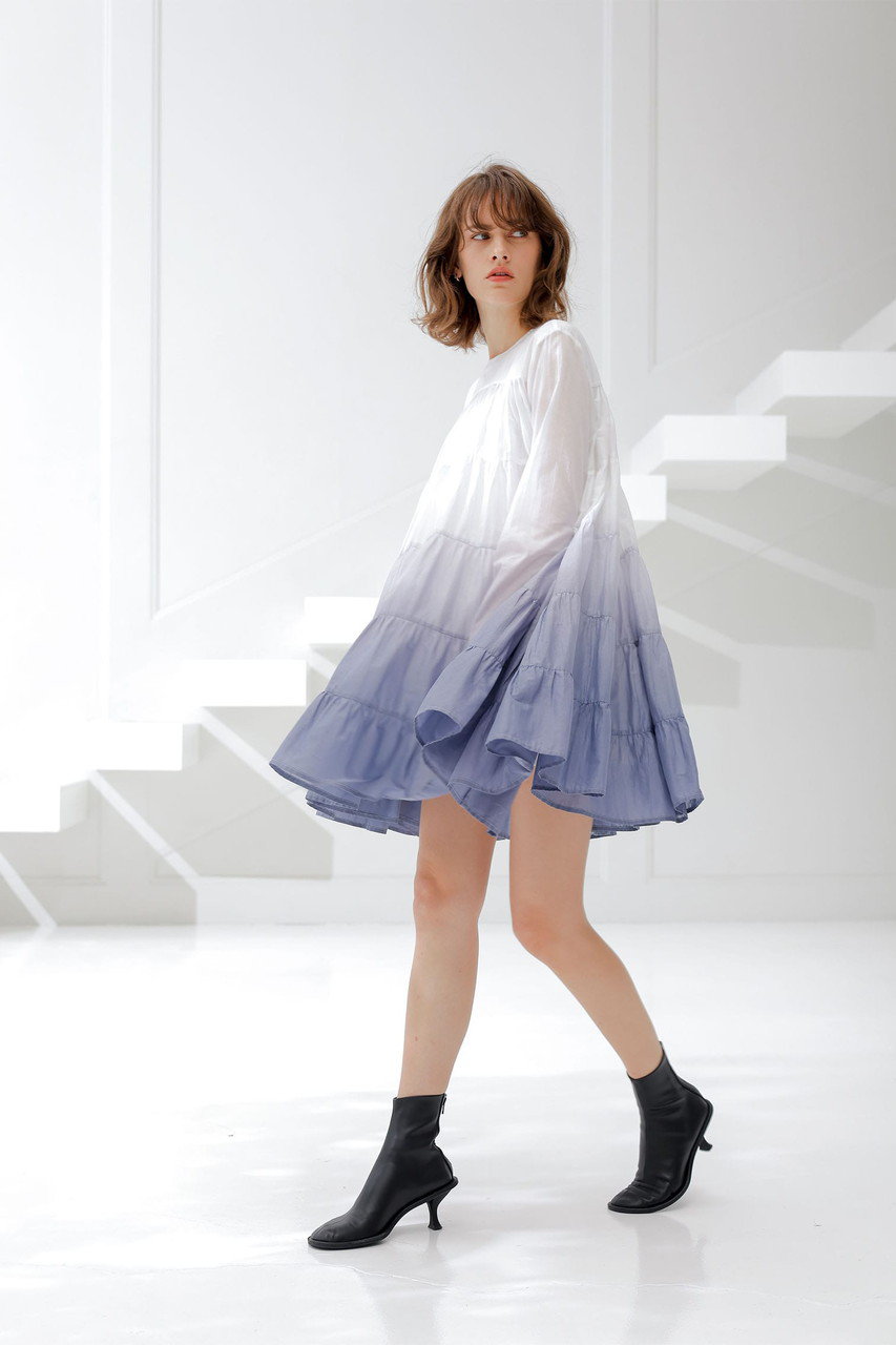 Merlette(マーレット)｜SOLIMAN OMBRE グラデーションティアードドレス