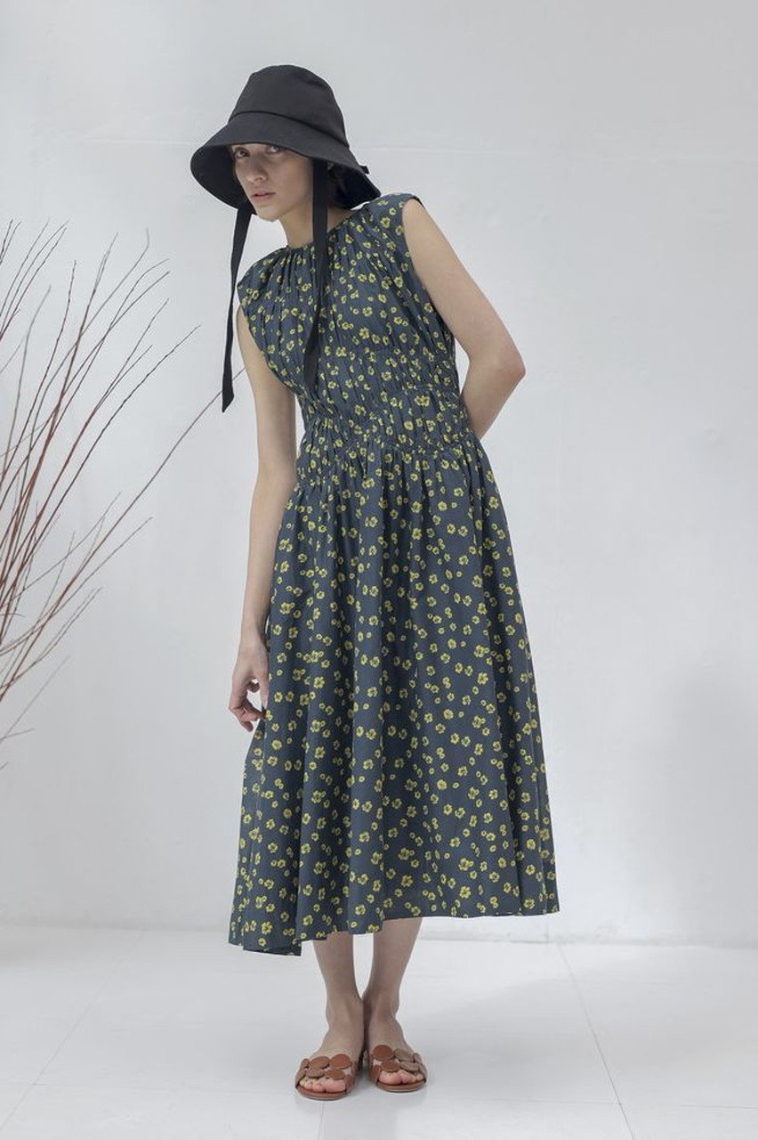 Merlette(マーレット)｜VILLARD PRINT フラワープリント ギャザー