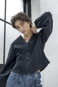 merlette マーレット セントジョーゼフ デニム ブラウス シャツ Merlette｜マーレットのブラウス・シャツ通販｜ELLE SHOP (エル・ショップ)