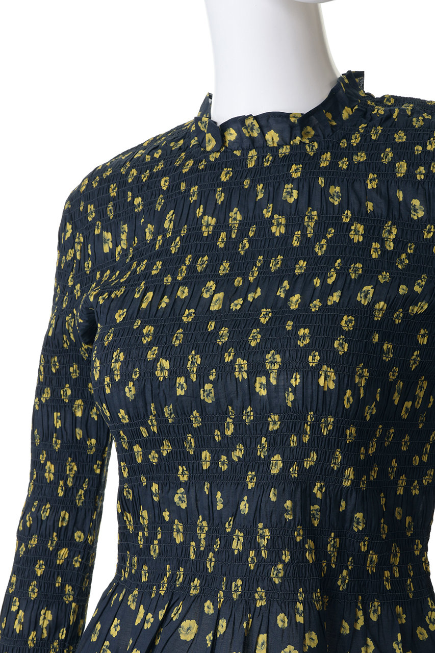Merlette(マーレット)｜NORRA PRINT フラワープリント スモッキング 