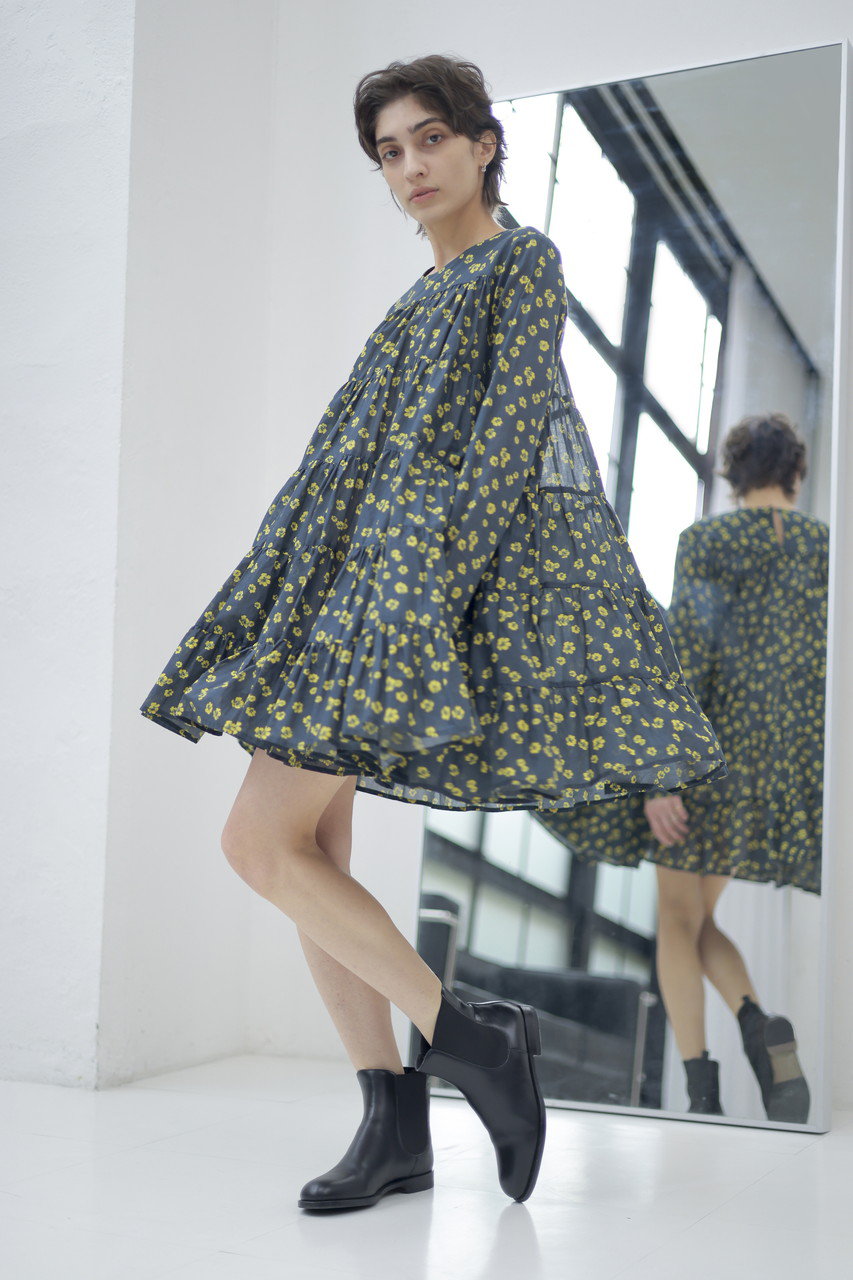 Merlette(マーレット)|SOLIMAN PRINT フラワープリント ティアード Merlette(マーレット)|SOLIMAN PRINT フラワープリント ティアード