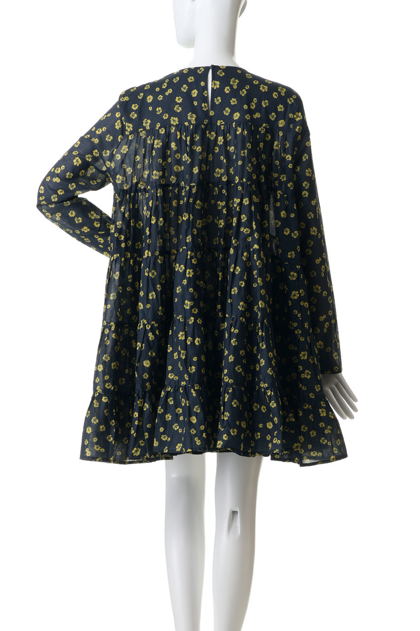 Merlette(マーレット)｜SOLIMAN PRINT フラワープリント ティアード