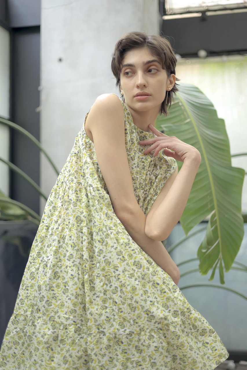 Merlette(マーレット)｜LANAI PRINT フラワープリント ノースリーブ