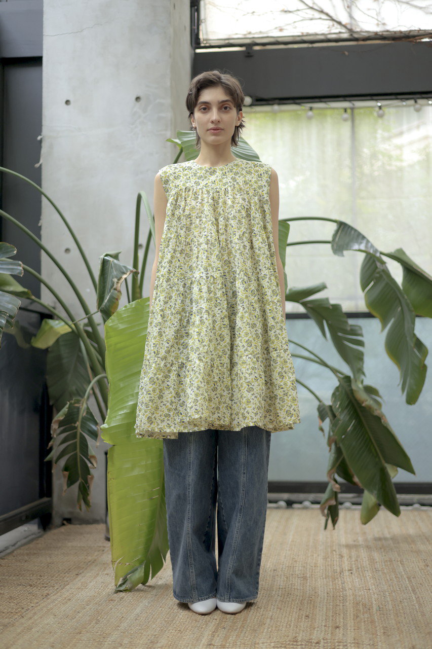 Merlette(マーレット)｜LANAI PRINT フラワープリント ノースリーブ