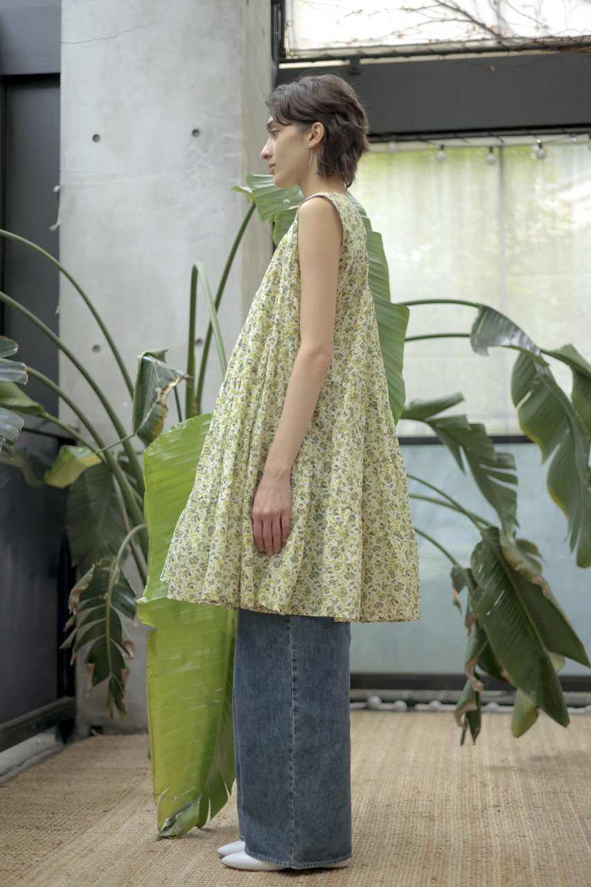 Merlette(マーレット)｜LANAI PRINT フラワープリント ノースリーブ