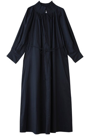 マーレット/MerletteのSHORE DRESS プリーツネック ギャザーロングドレス(110500/110503)