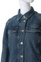 RHEA バックギャザーデニムジャケット マーレット/Merlette
