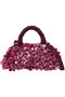 LUNE EMBELLISHED フラワービーズスパンコール 2WAYハンドバッグ マーレット/Merlette ピンク