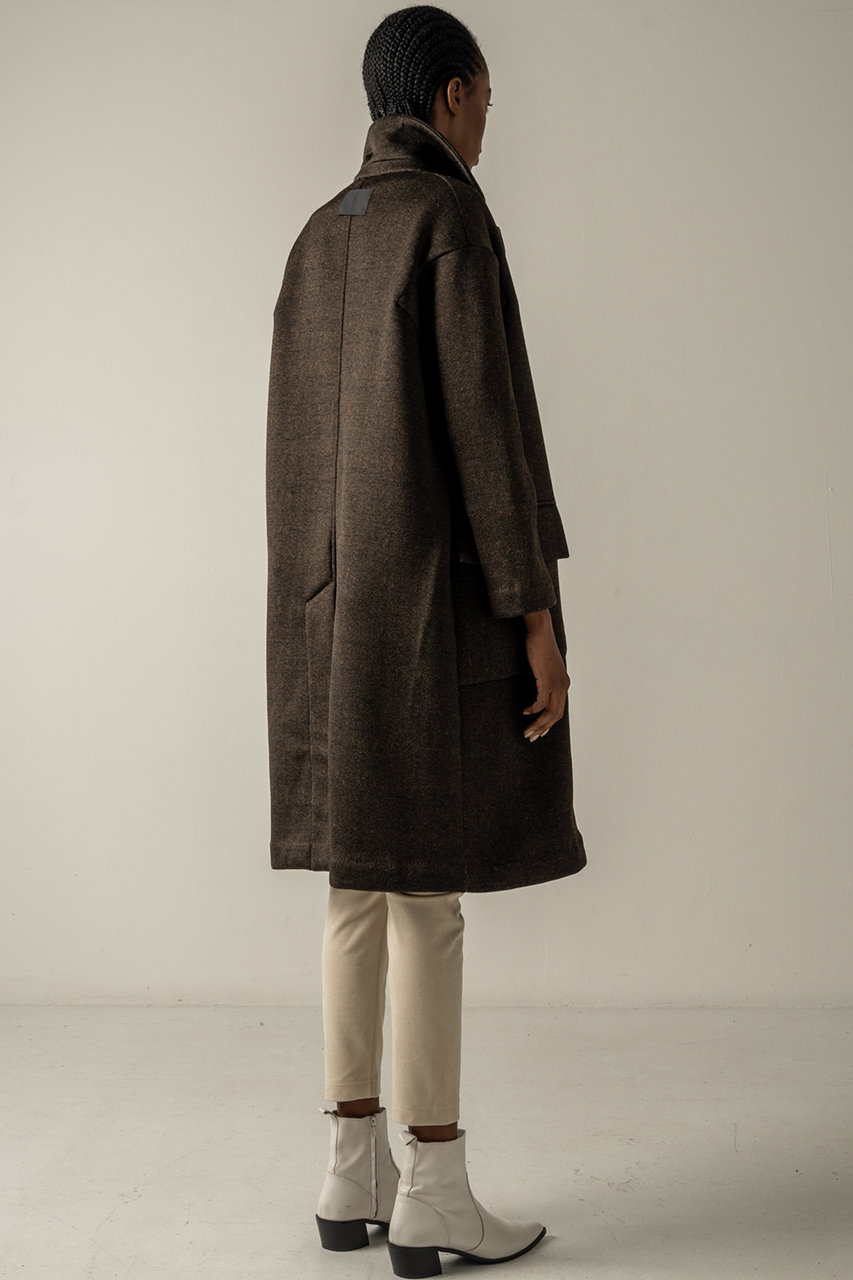 22AWコグザビッグスモーク　コート　シルバーグレー　ポンチョコート　ケープ 22AWコグザビッグスモーク コート シルバーグレー ポンチョコート