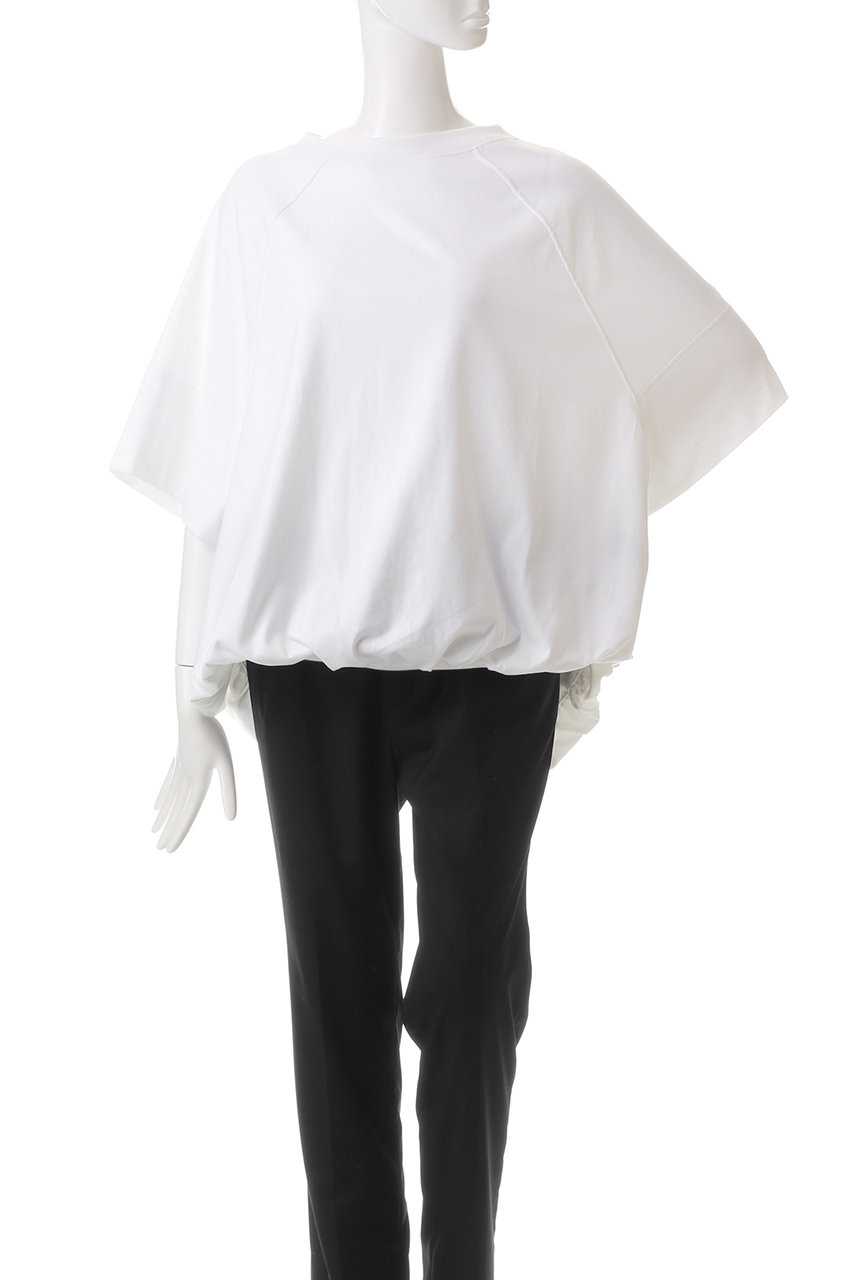 トップス COGTHEBIGSMOKE 60 LILLYANA PUFFY 60 LILLYANA PUFFY SHORT SLEEVE TOP / AEGEAN ORGANIC TERRY