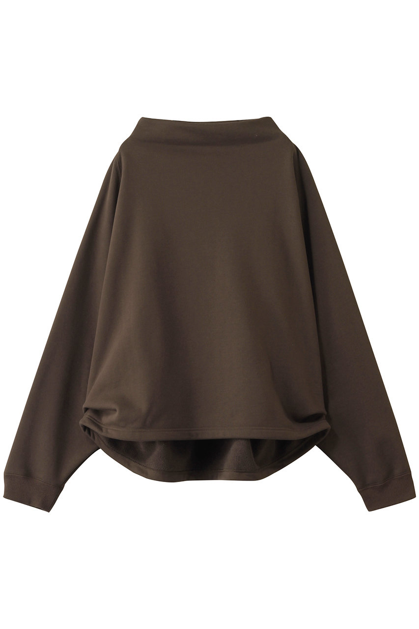 COGTHEBIGSMOKE 18 MELINA BOTTLE NECK SWEATSHIRT (チョコレート, 1) コグ ザ ビッグスモーク ELLE SHOP COGTHEBIGSMOKE 18 MELINA BOTTLE NECK SWEATSHIRT (チョコレート, 1) コグ ザ ビッグスモーク ELLE SHOP