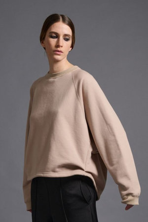 美品コグザビックスモーク ELLE SWEATSHIRTウールジャージカットソー COGTHEBIGSMOKE/コグ ザ ビッグスモーク｜2022年秋冬