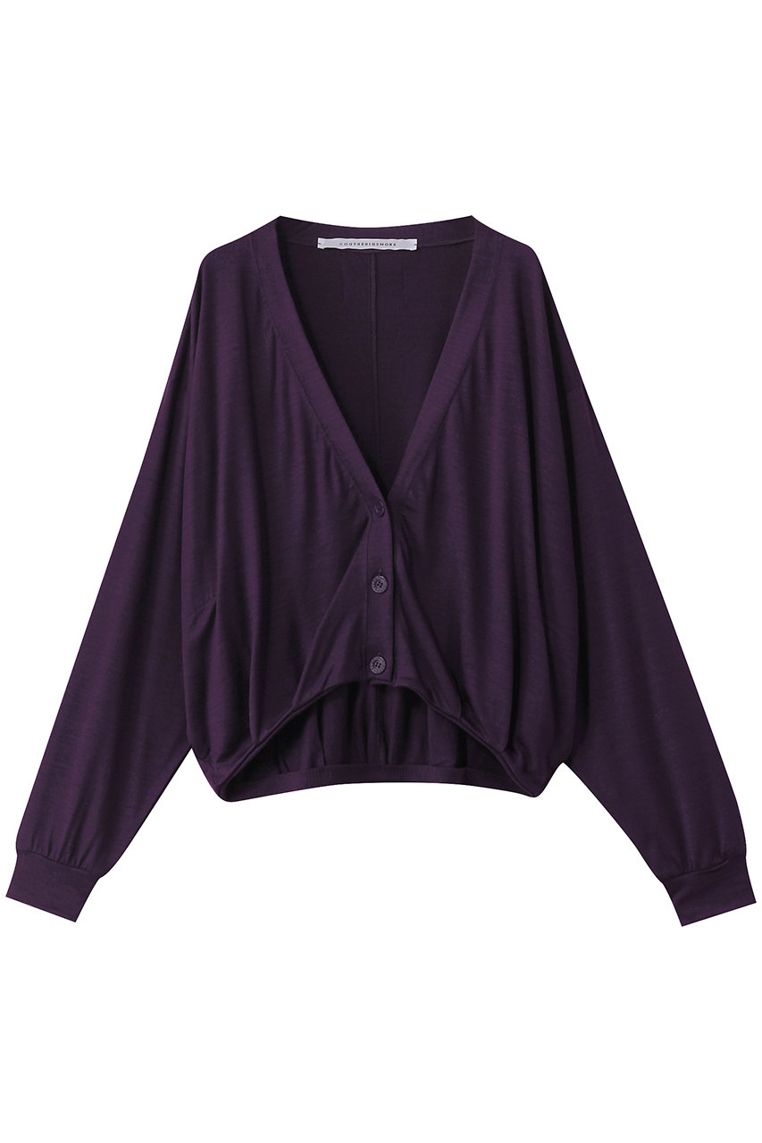 コグ ザ ビッグスモーク/COGTHEBIGSMOKEの36 MAGGIE CARDIGAN(ロイヤルパープル/13201-110-1312-1)