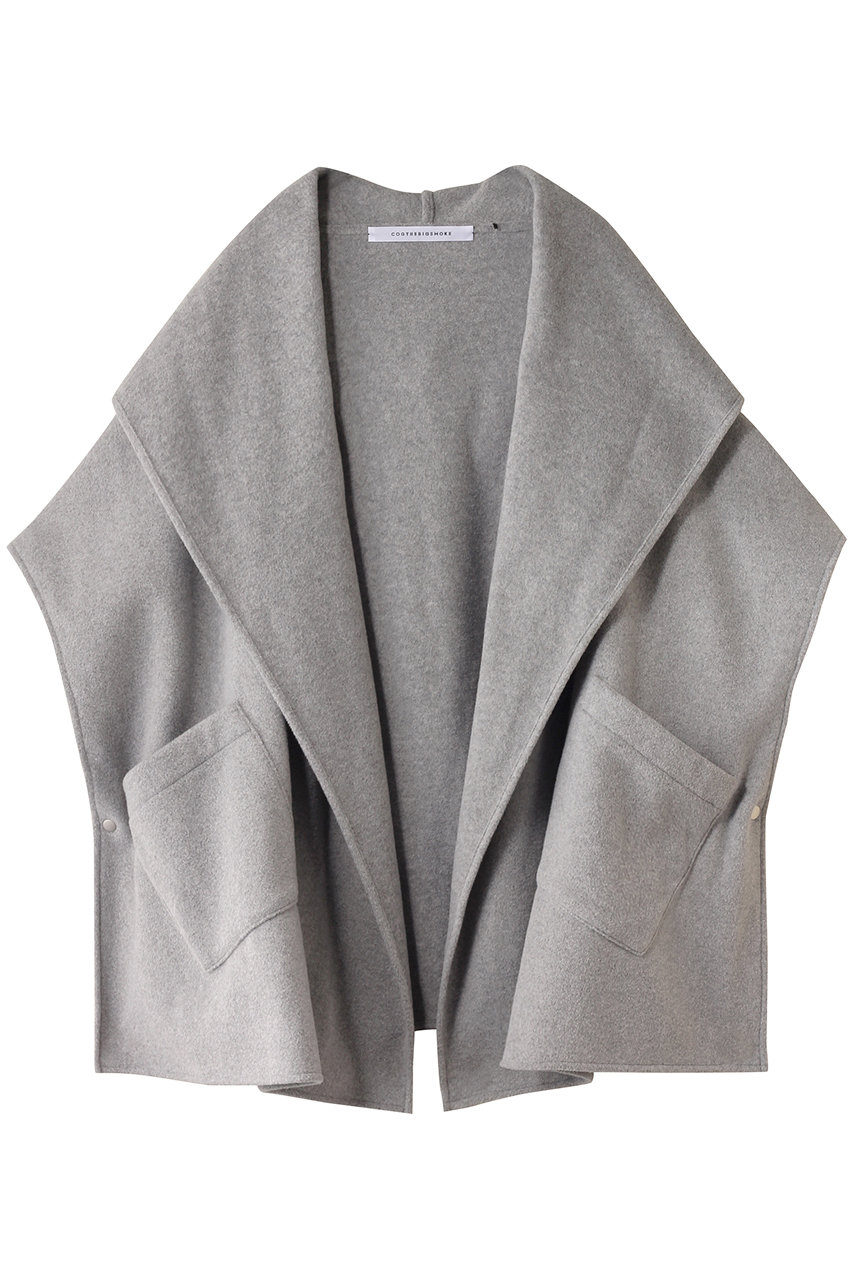 COGTHEBIGSMOKE 15 GITTY HOODED CAPE (ライトグレー, 1) コグ ザ ビッグスモーク ELLE SHOP COGTHEBIGSMOKE 15 GITTY HOODED CAPE (ライトグレー, 1) コグ ザ ビッグスモーク ELLE SHOP
