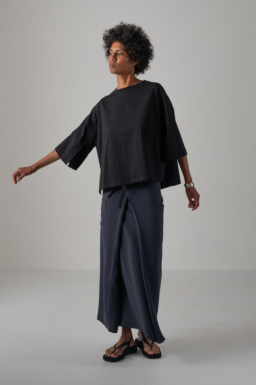 COGTHEBIGSMOKE(コグ ザ ビッグスモーク)｜64 MINA DOUBLE WRAP SKIRT