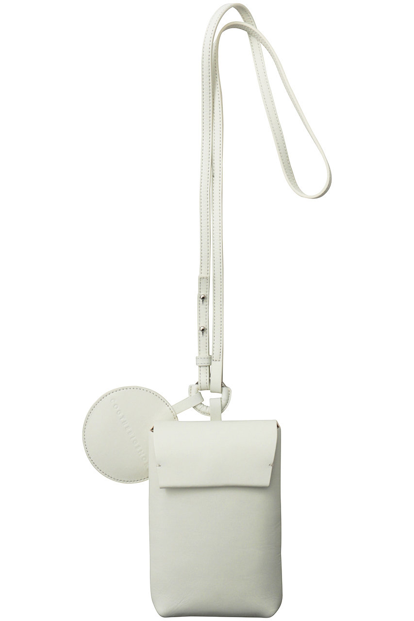 コグ ザ ビッグスモーク/COGTHEBIGSMOKEの【UNISEX】GABRIELLA クロスボディバッグ(ホワイト/シルバー/7004-900-001-1)