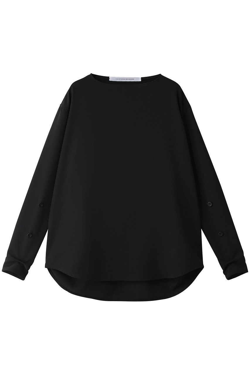 コグ ザ ビッグスモーク/COGTHEBIGSMOKEの8 OCEANA BUTTON ADJUST SLV TOP(ブラック/15101-256-1506-1)