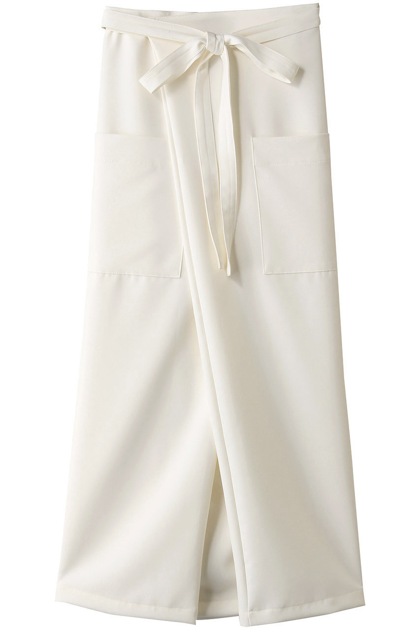 コグ ザ ビッグスモーク/COGTHEBIGSMOKEの11 MINA DOUBLE WRAP SKIRT(バニラ/15501-256-1316-1)