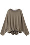 16 OLIVER PUFFY HEM TOP コグ ザ ビッグスモーク/COGTHEBIGSMOKE トープ
