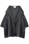 17 ORNELLA HOODED WRAP COAT コグ ザ ビッグスモーク/COGTHEBIGSMOKE チャコール