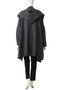 17 ORNELLA HOODED WRAP COAT コグ ザ ビッグスモーク/COGTHEBIGSMOKE