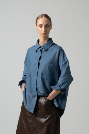 コグ ザ ビッグスモーク/COGTHEBIGSMOKEの31 OAKLIE SHIRT(110400/110403)