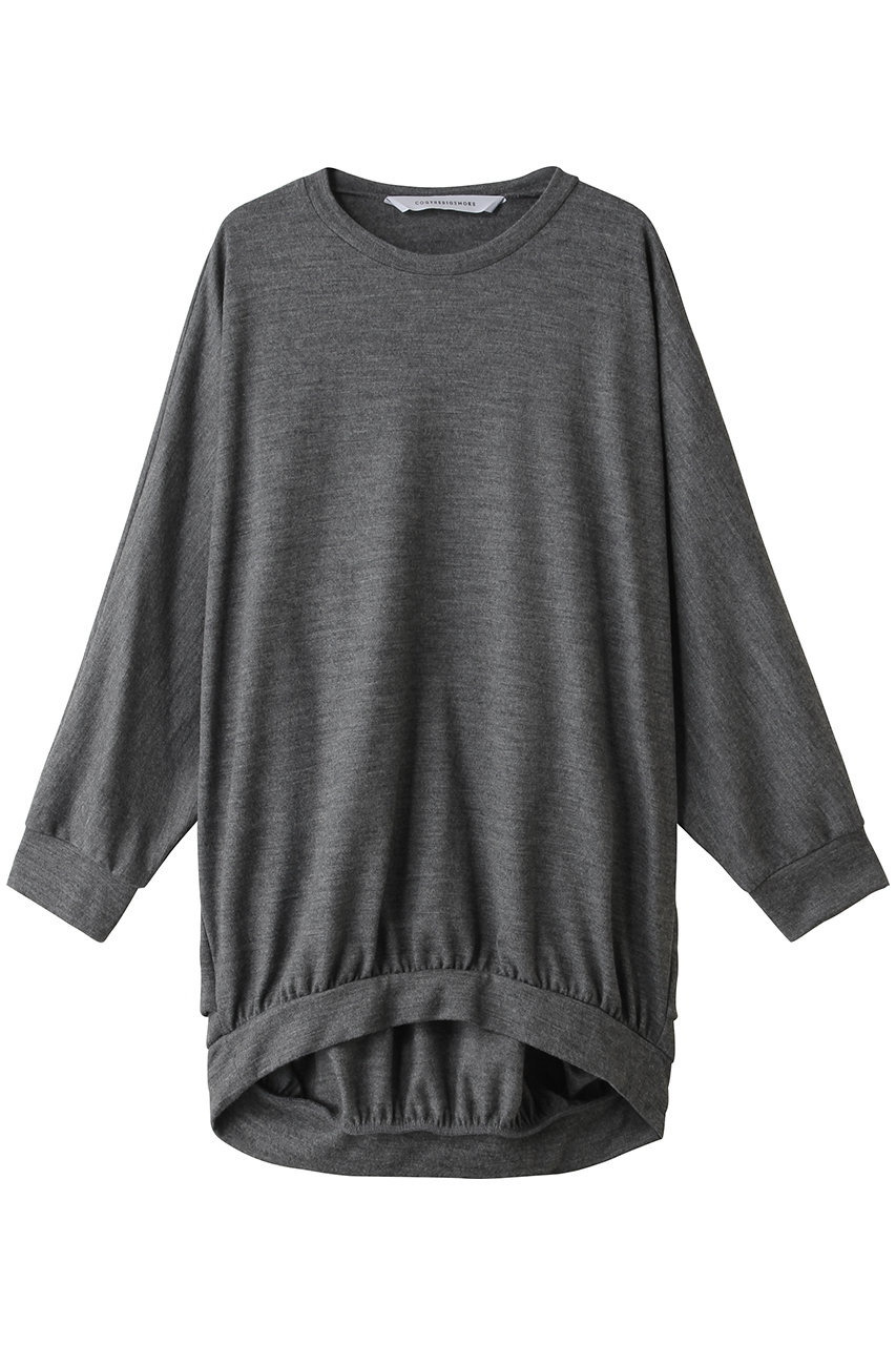 コグ ザ ビッグスモーク/COGTHEBIGSMOKEの【予約販売】59 ONIX CREW NECK TOP(チャコール/15102-071-1531-1)