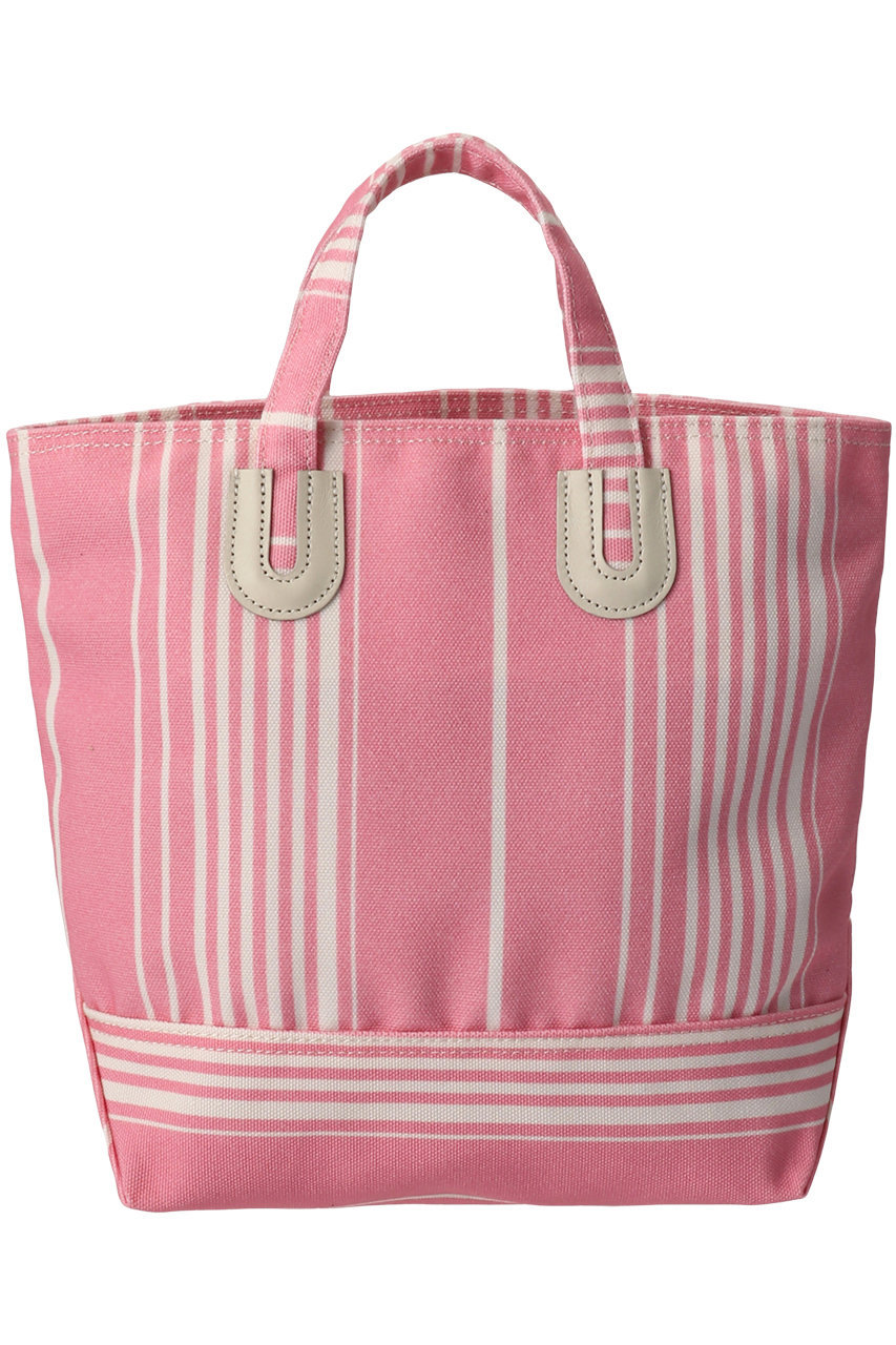 Nomadis ノマディス Arles Petit ストライプトトートバッグ ストライプピンク の通販 Elleshop エル ショップ